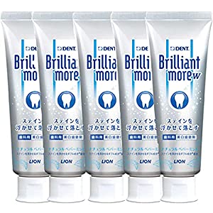 ホワイトニング ブリリアントモア ダブル ナチュラルペパーミント(90g) 5本【Brilliant