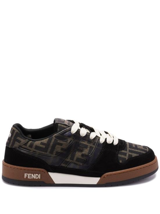 FENDI Men Sneakers 7E1688 AQ6I F1PXA NERO TABACCO