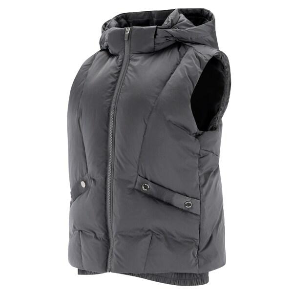 (6K81451 196) 2024年 女性 冬 フード付き ダウンベスト