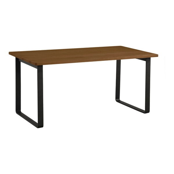 筑波産商 YUME2 165x85 長方形テーブルA スクエア脚 BR メーカー直送