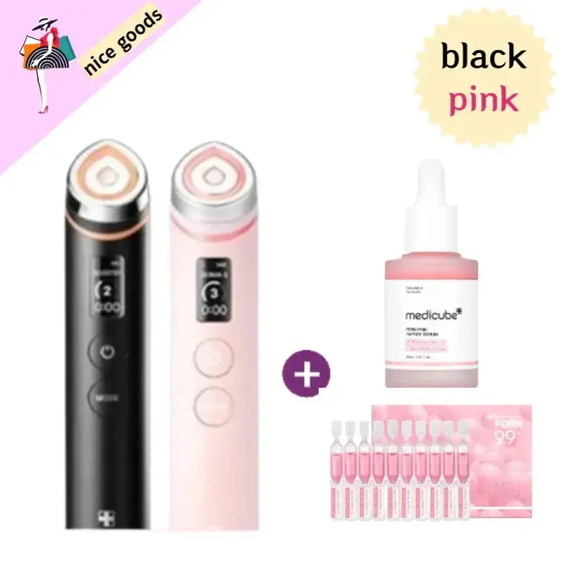 エイジアール ブースタープロ ブラック/ピンク＋PDRN アンプル 30ml＋PDRN デイリーアンプル 1.5ml×10本