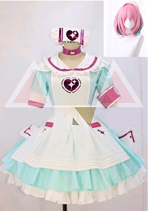 コスプレコスチュームメイドコスチューム＋ウィッグコスプレパーティーイベントコスチューム（レディースL 9,594円