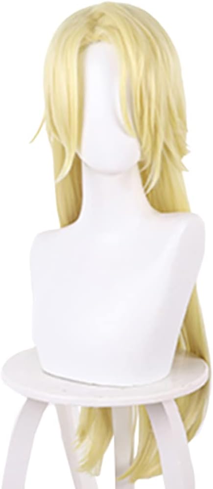 コスプレウィッグユーグラムハッシュヴァルトJugramHaschwalth金髪ロング耐熱文化祭小物ハロウイーンウィッグかつらネット付きコスチューム