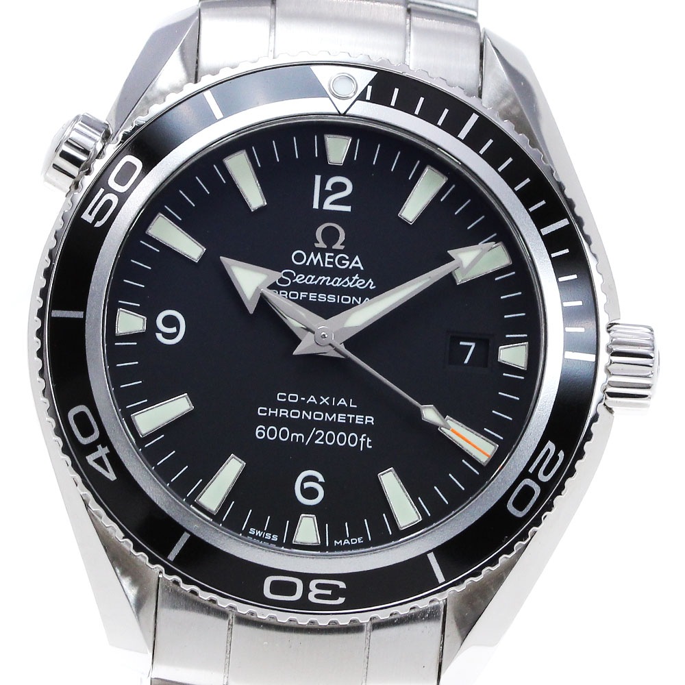オメガ OMEGA 2201.50 シーマスター600 プラネットオーシャン デイト 自動巻き メンズ _842768【中古】