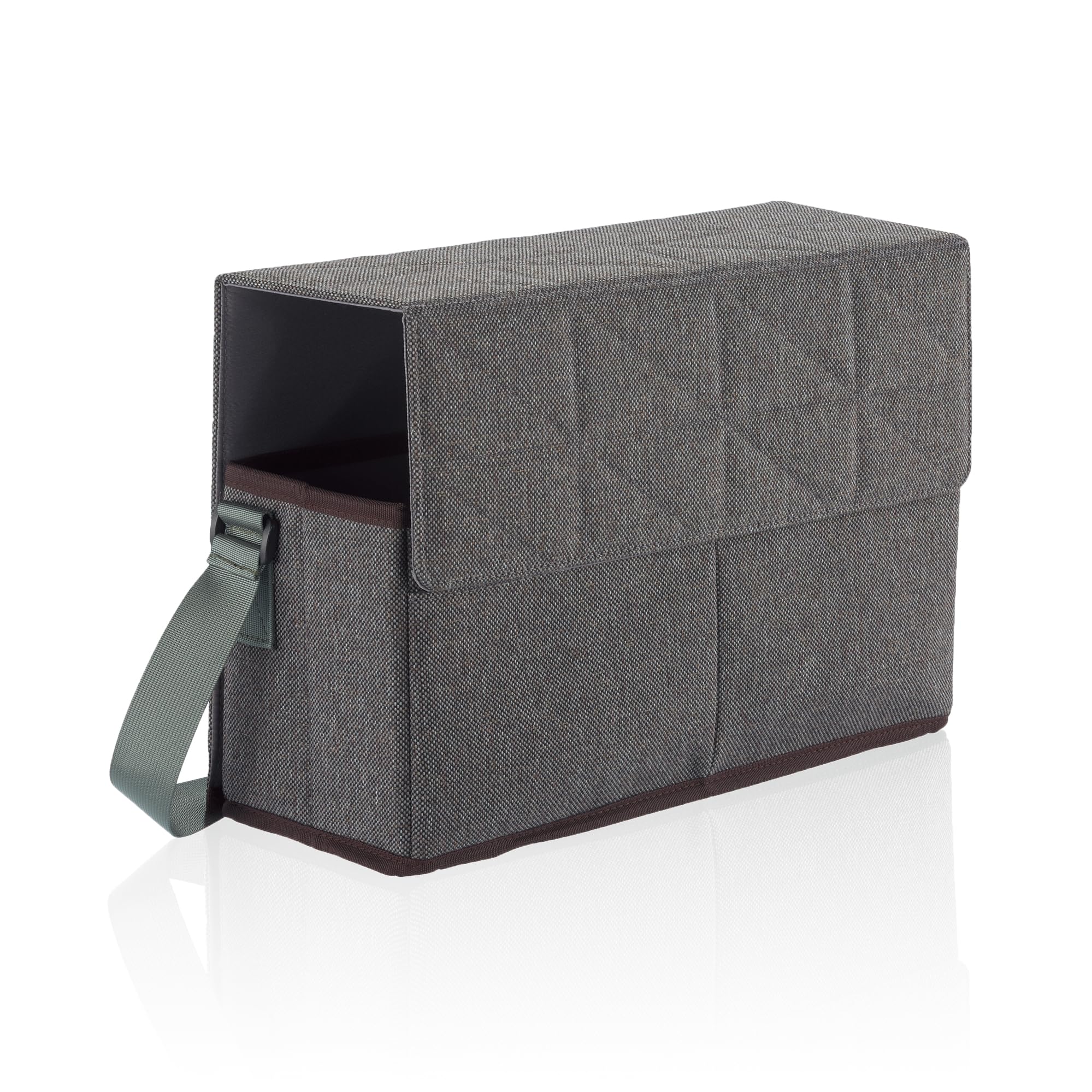 【Amazon.co.jp限定】コクヨ ビジネスバッグ 収納ケース フリーアドレス パソコン 収納 自立 大容量 BIZRACK AMカハ-BRSB130-3