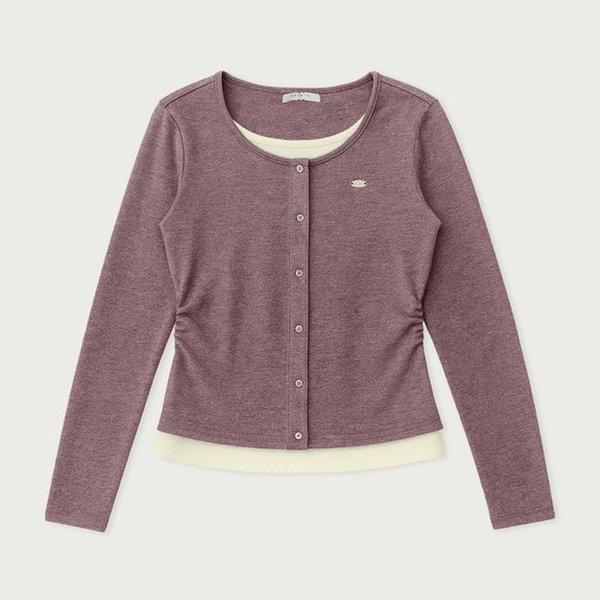 レディースウェールレイヤードボタンカーディガン10560-131-204-12-533_us