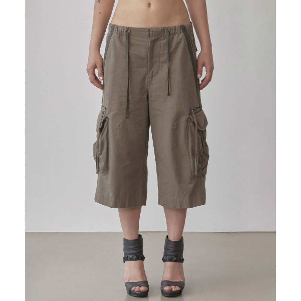 SCULPTOR バミューダユーティリティパンツ カーキモデル