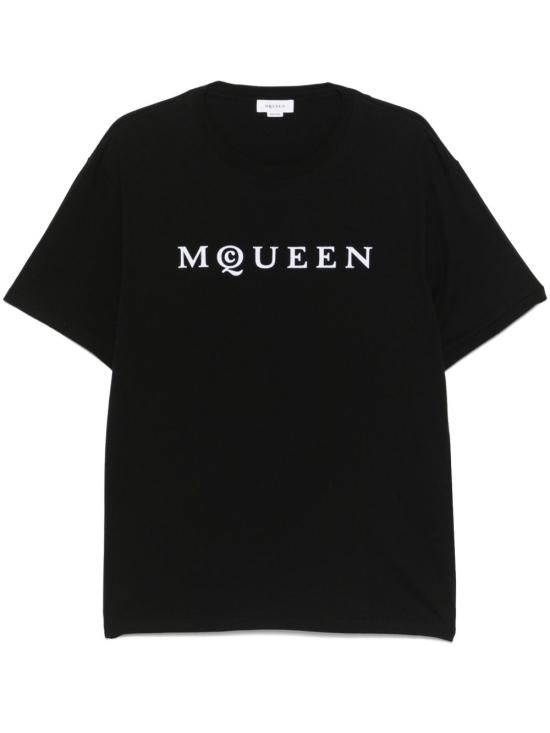 ALEXANDER MCQUEEN Men T-Shirts 828420 QTADD0520 Black