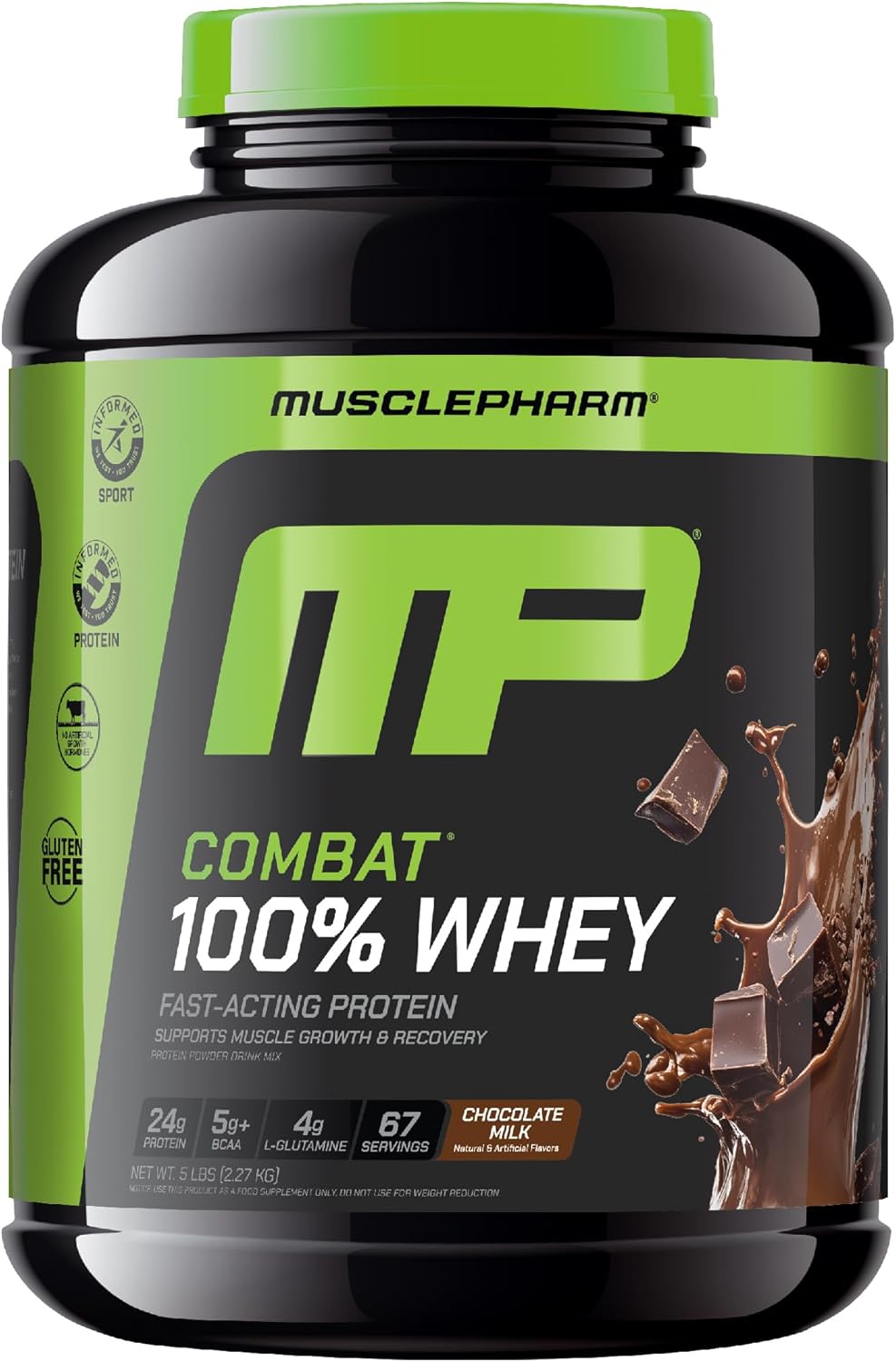 Muscle Pharm（マッスル ファーム）コンバット ホエイ プロテイン 2.2kg チョコレートミルク風味 8,806円