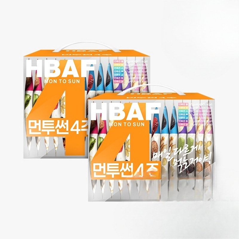 HBAF バフ モンツサン ハルナッツ 4週間×2個（8週間分20g×56棒）