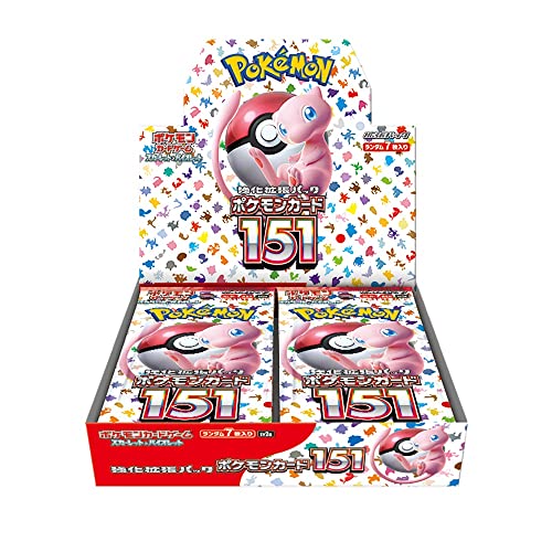 ポケモンカードゲーム スカーレットバイオレット 強化拡張パック 「ポケモンカード151」 BOX