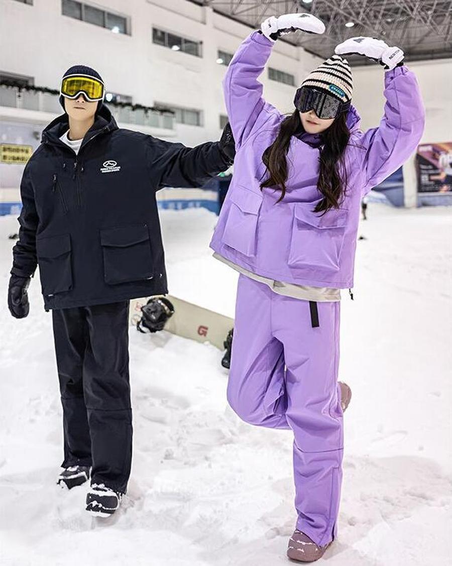2024冬 スノーボードウェア スノボウェア 上下セット 全色男女兼用 帽子/眼鏡/手袋 スキーウェア レディース スノボウェア ジャケット パンツ 上下セットスノーウェア スキー 撥水 ペアルック