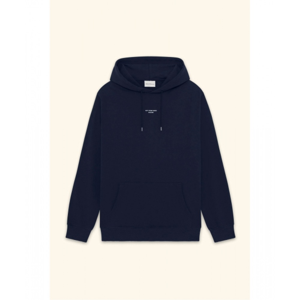 DROLE DE MONSIEUR クラシックポケットスローガンフーディールフーディーポッシュクラシック D0THS26002NYX