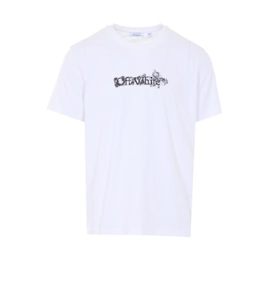 OFF WHITE Men T-Shirts OMAA027S26JER007 1000 White