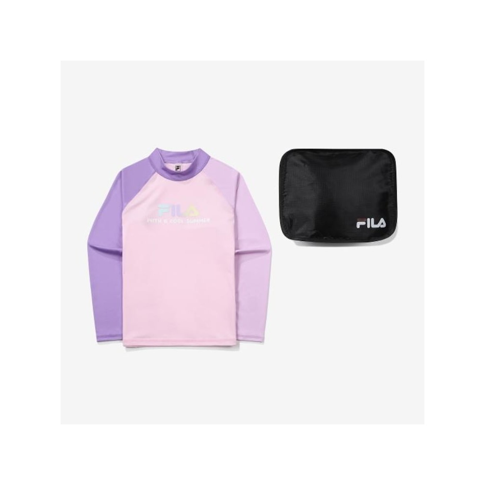 [FILA KIDS] アクアラッシュガード (FK2RTF2A01X_EPK) Q0ZFK2RTF2A01XEPK