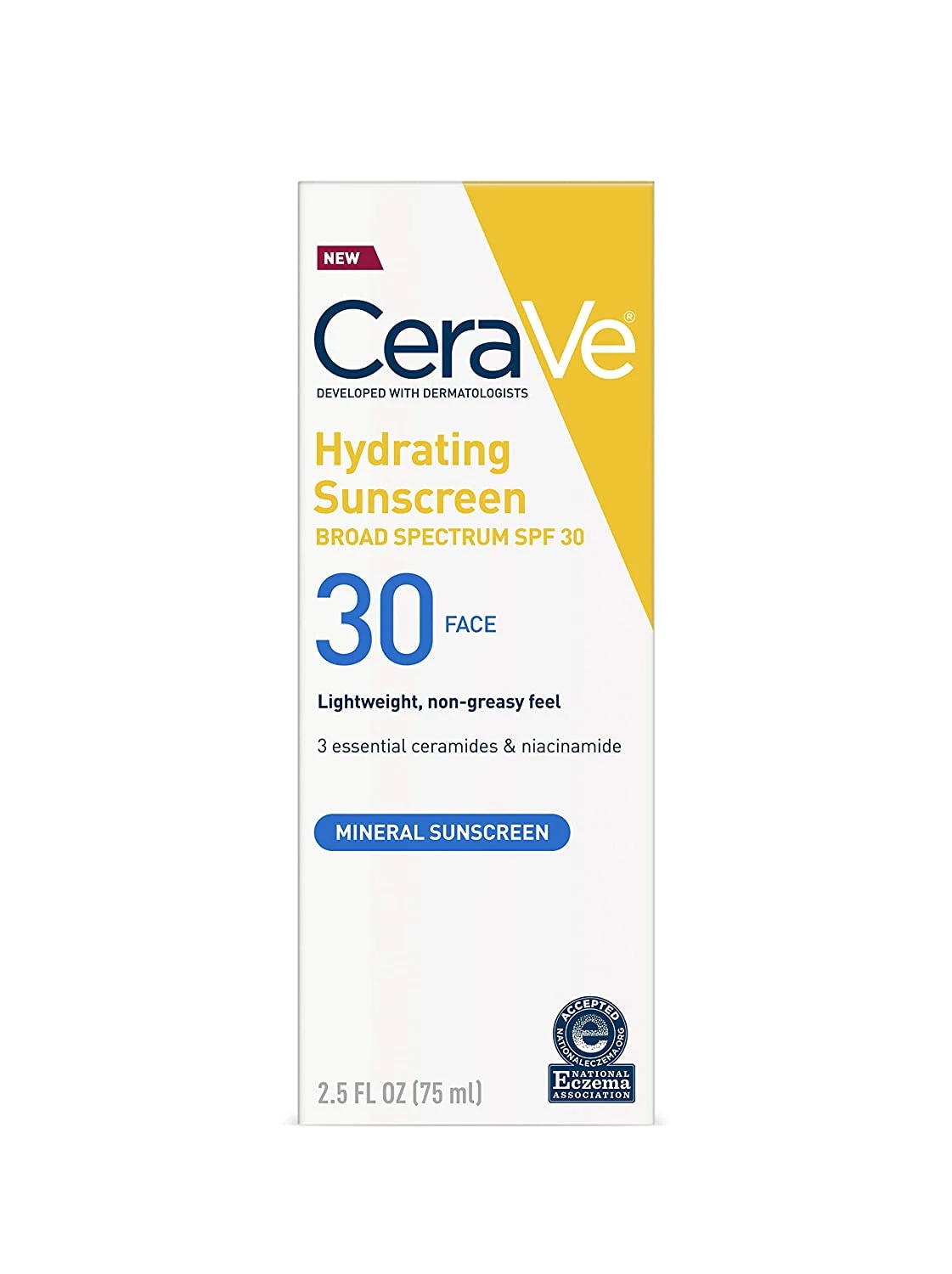 [アメリカ無料直送] [プレミアム商品][満足度上位]Cerave 100%ミネラルUVカットSPF