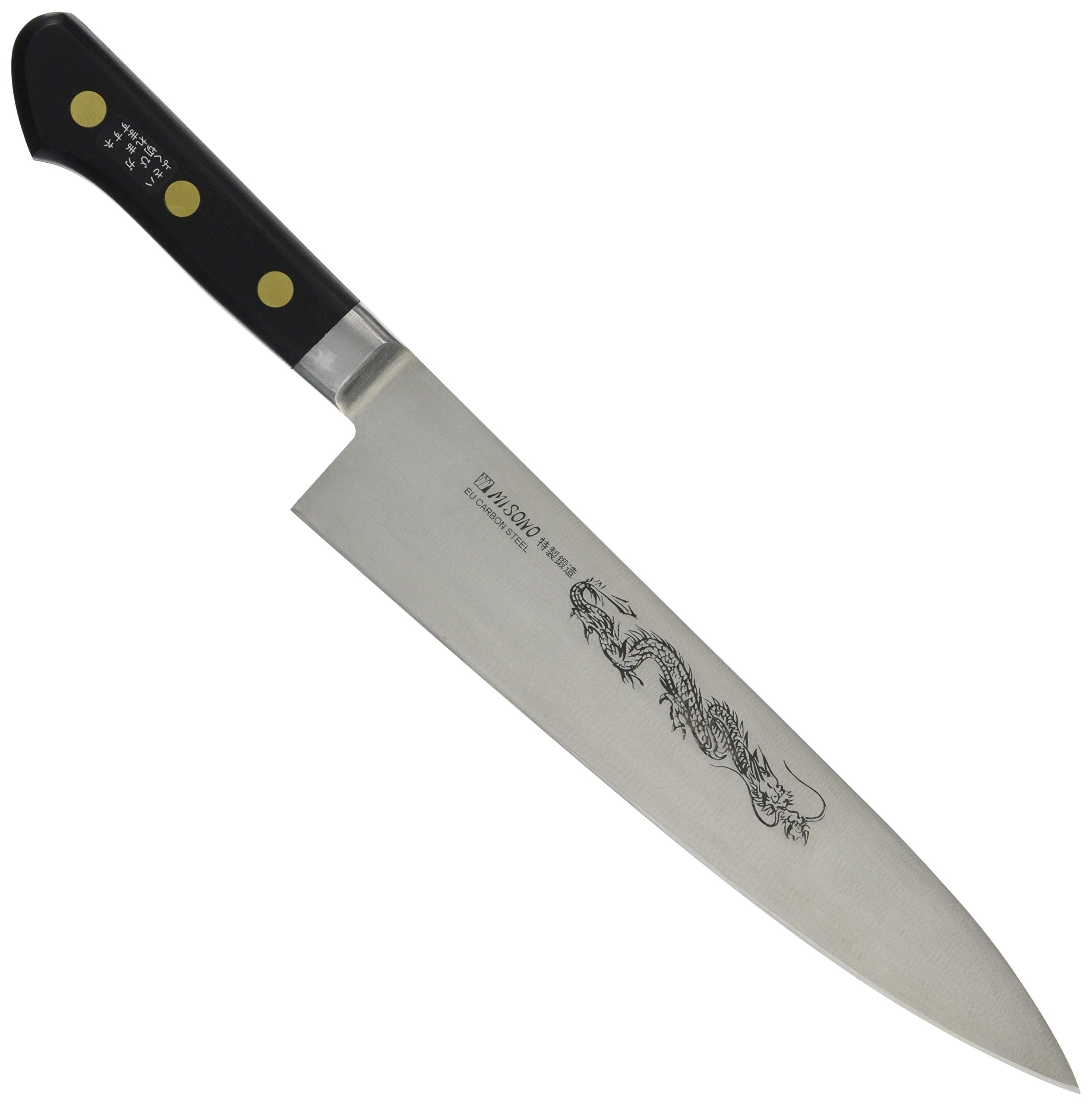 スウェーデン鋼(龍彫刻入)牛刀 No.113M/24cm