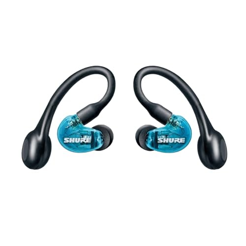 SHURE シュア AONIC 215 完全ワイヤレスイヤホン 第2世代 SE21DYBL TW2-A トランスルーセントブルー : 高遮音性 bluetooth カナル型 パッシブノイズキャンセリン