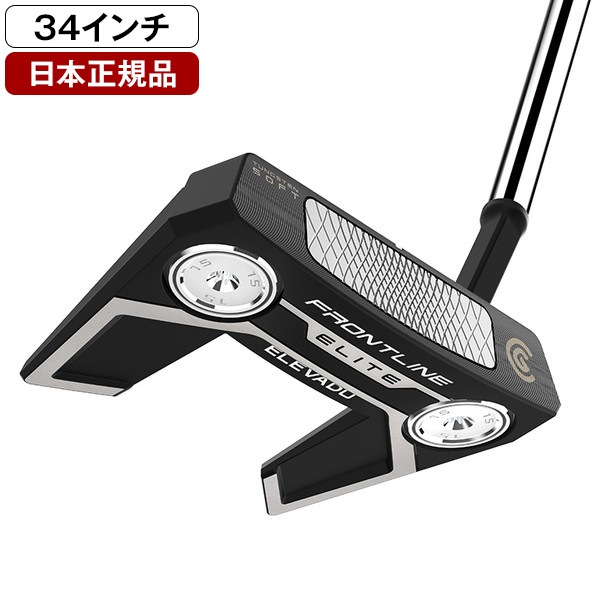 【日本正規品】 Cleveland FRONTLINE ELITE（フロントラインエリート） パター 2023年モデル オリジナルスチールシャフト ELEVADO 34インチ