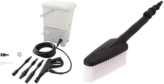 高圧洗浄機 サイレント 温水対応 タンク式 場所を選ばす使用可能 SBT-512N & 高圧洗浄機 パーツ ノーマルブラシ FNB【セット買い】 電源コード式 11,844円