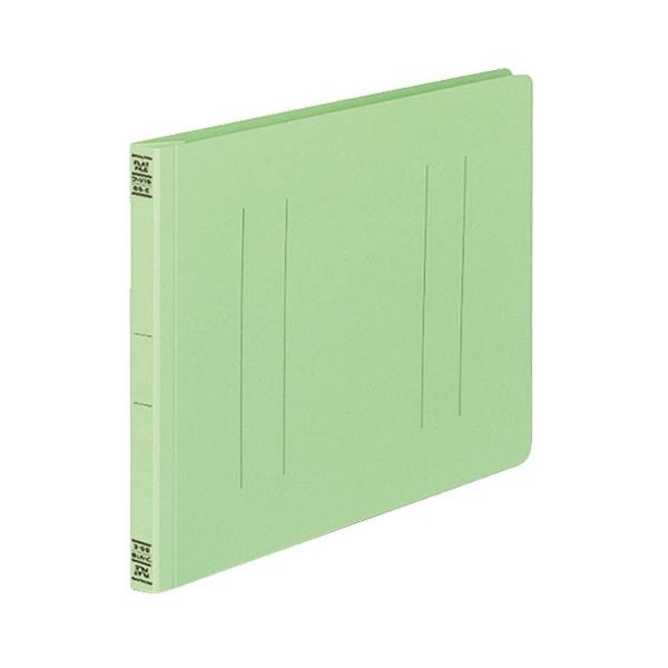 (まとめ) コクヨ フラットファイルV(樹脂製とじ具) B5ヨコ 150枚収容 背幅18mm 緑 フ-V16G 1パック(10冊) (×5セット)