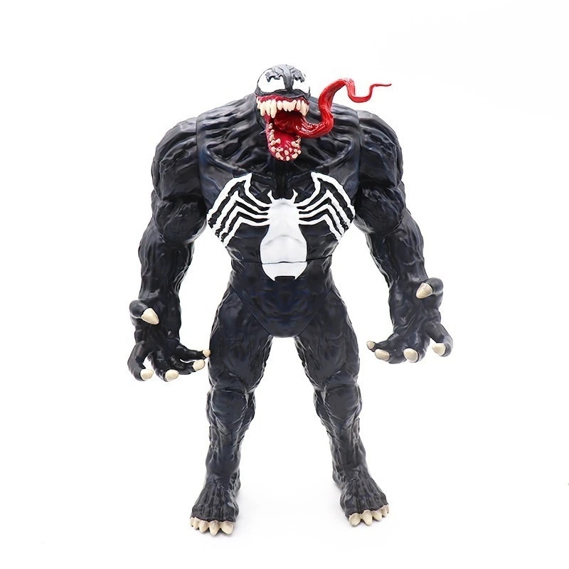 ヴェノム 17 デッドリー ガーディアン スパイダーマン ブラック 憑依 アクションフィギュア 人形飾り