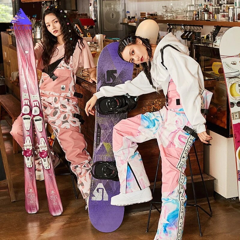 スノーパンツ オーバーオール スノーボードウェ 男女通用 アスキーウェア 防水 防寒