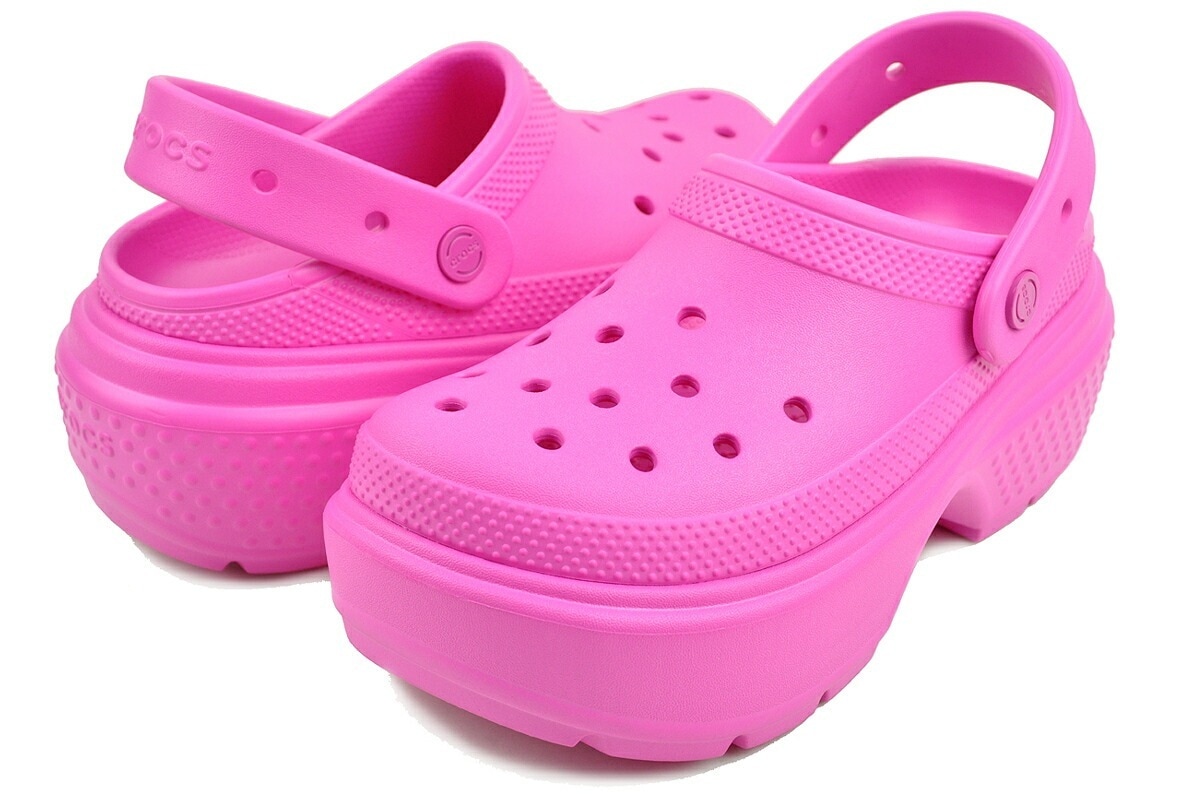 ストンプ クロッグ ピンク クラッシュ サンダル 厚底 209347-6tw