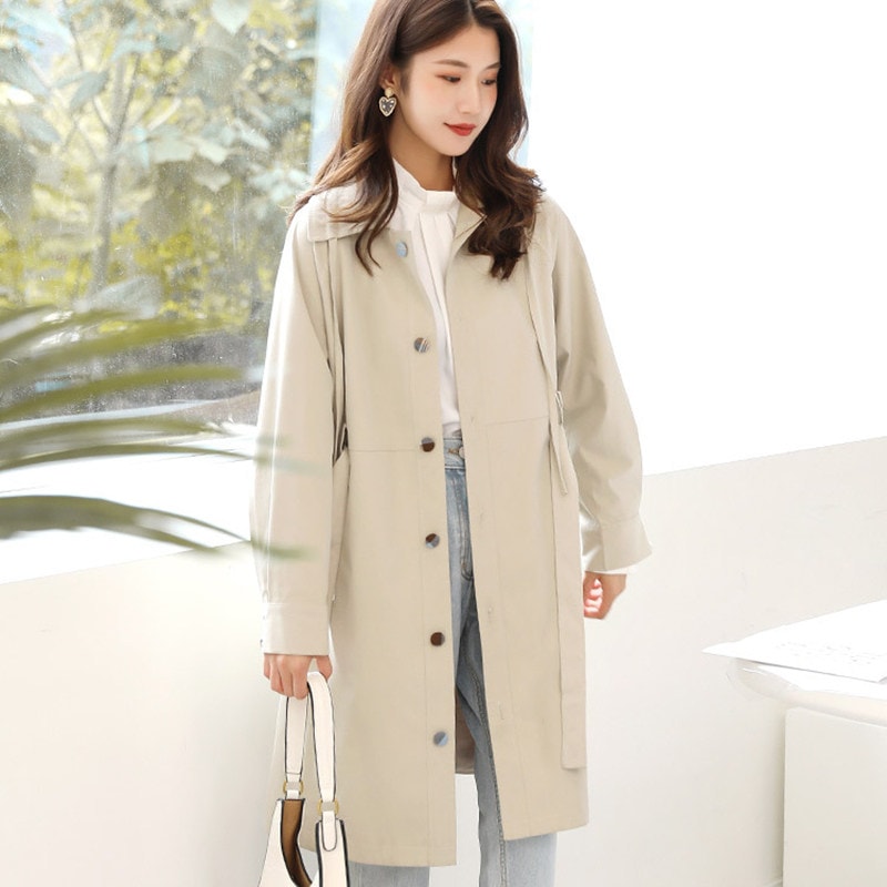アウター コート トレンチコート スプリングコート レディース オーバーコート 春 秋 お洒落 通勤 おしゃれ オフィス 女性用 ベルト 長袖 きれいめ 無地 ビジネス 着痩せ リクルート カジュアル