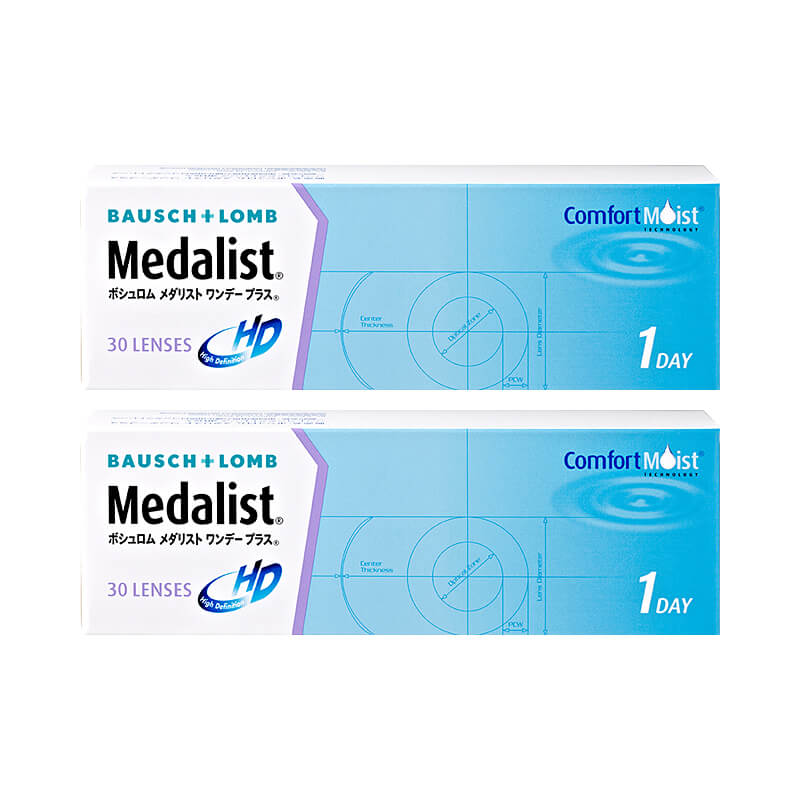 30枚入 [ 2箱 ] メダリスト ワンデー プラス クリア コンタクトレンズ [ ヤマト運輸 ]