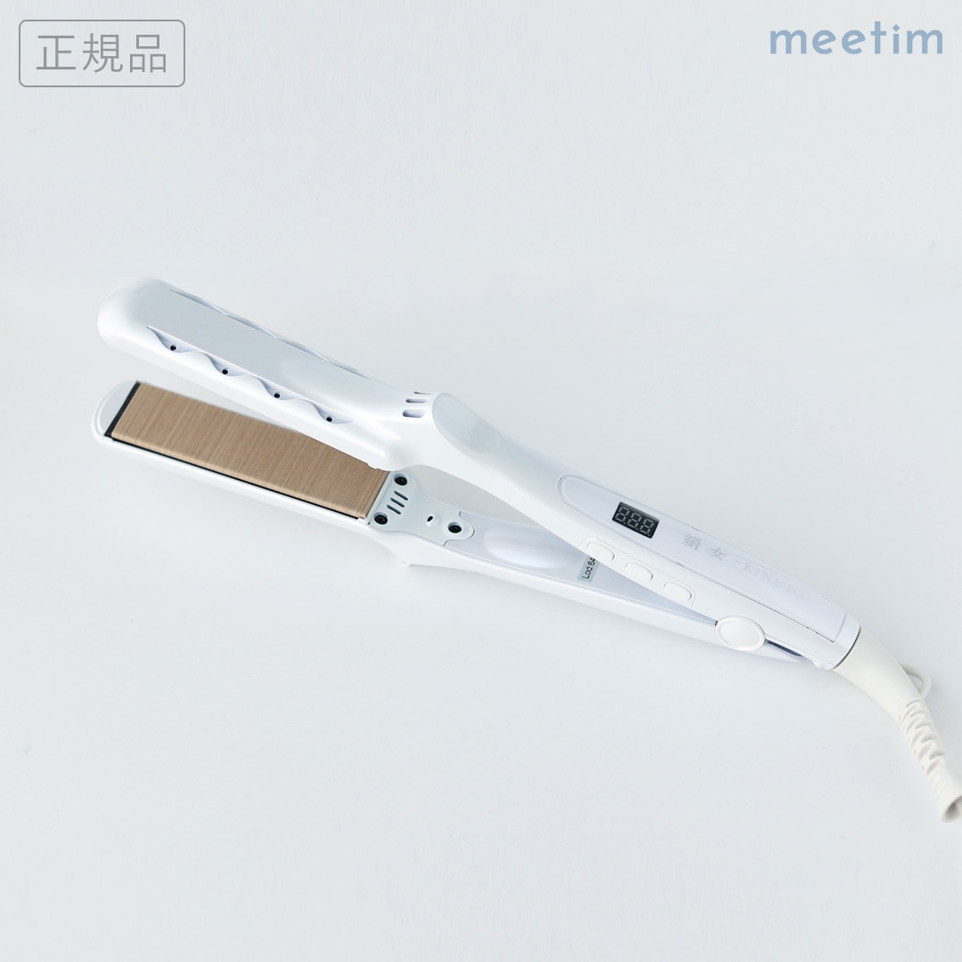 【新品・未使用】正規品　KINUJO絹女　ヘアアイロン withdom-japan_4589946770902