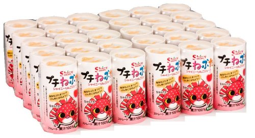 シャイニー プチねぶたりんごジュース 125ml*30本