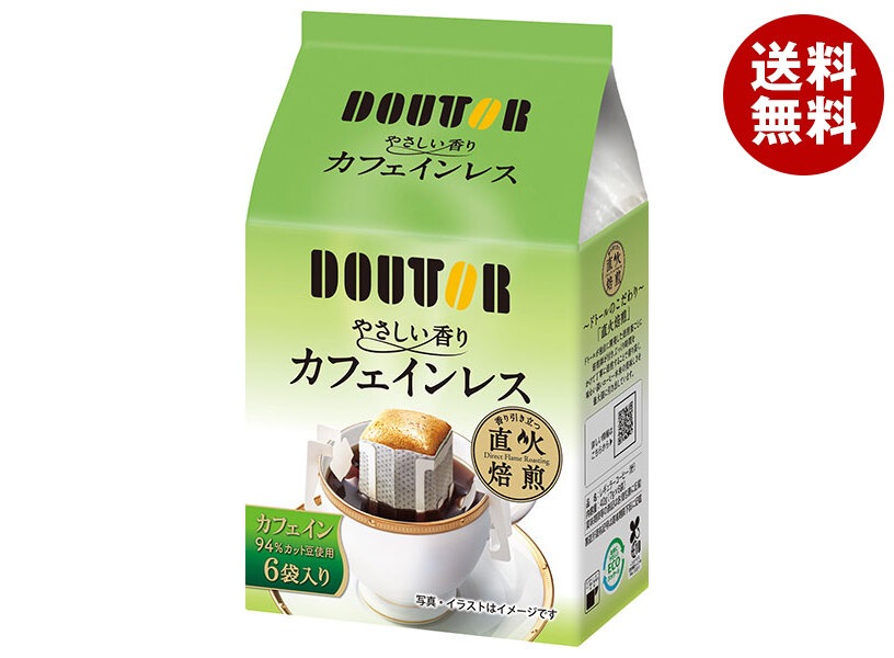 ドトールコーヒー やさしい香り カフェインレス (7g＊6袋)＊36個入 8,336円