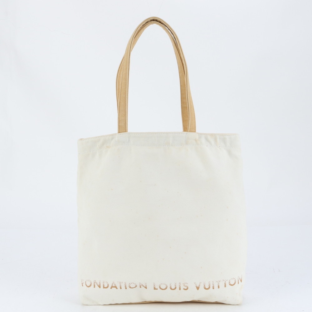 限定 フォンダシオン 美術館 トート バッグ 肩掛け ショルダー ハンド A4 レディース EUE CQ22-3 中古