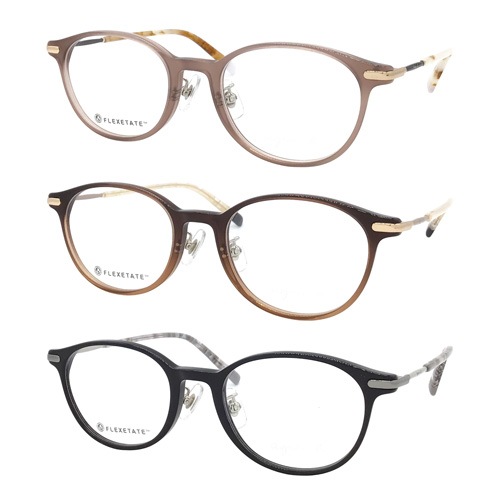 メガネ 50-0097 C01/C02/C03 48mm FLEXETATE 全3色