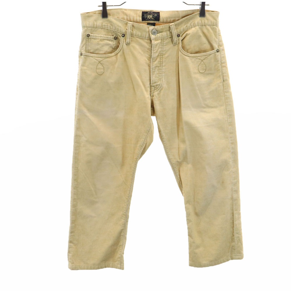 RRL USA製 コーデュロイパンツ W32 ベージュ ダブルアールエル RALPH LAUREN ラルフローレン メンズ 9,475円