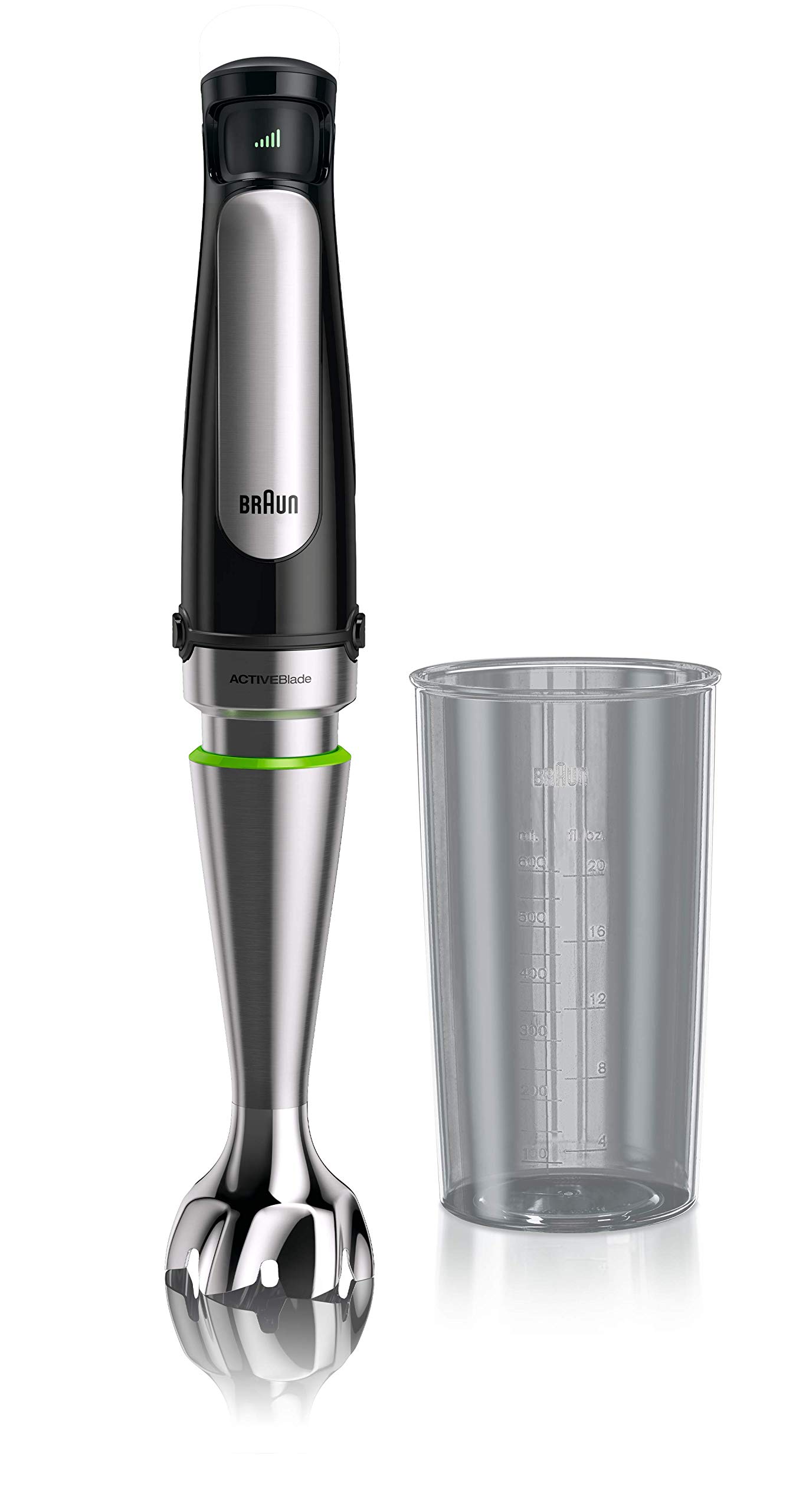 ブラウン ハンドブレンダー マルチクイック7 MQ7000X 簡単操作 時短 離乳食 下ごしらえ スムージー スープ つぶす 混ぜる 1台2役 ハイパワー400W お手入れ簡単 食洗機 ドイツ設計 直