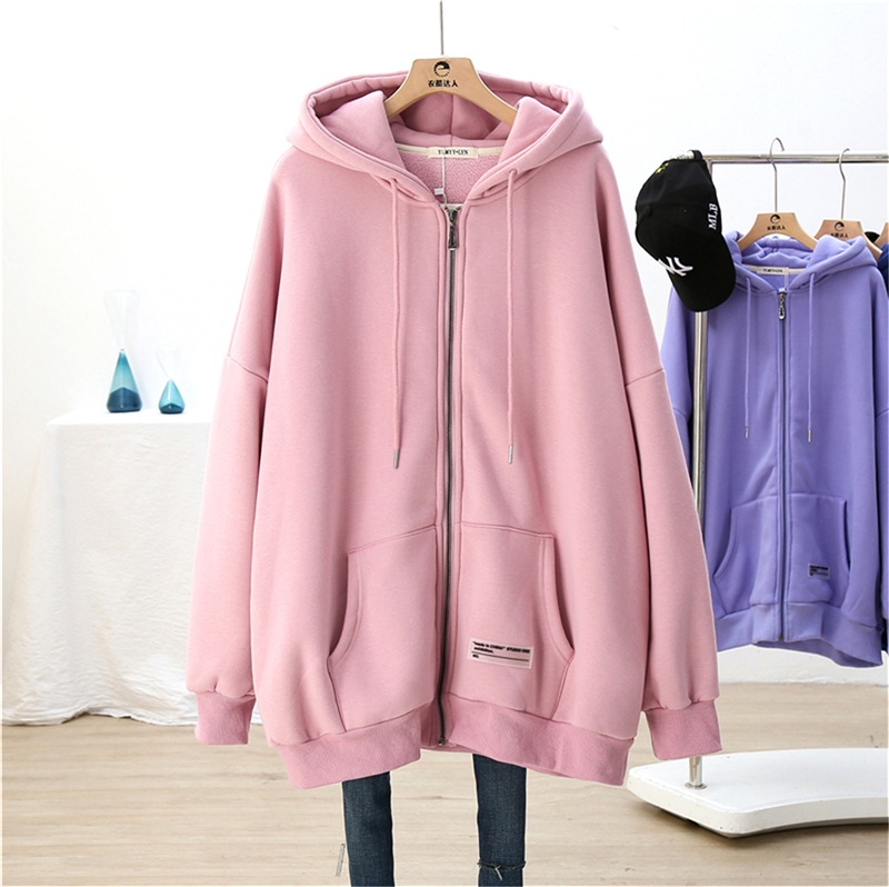 アウター パーカー 上着 レギュラー丈 袖あり 長袖 ワイド ファスナー ポケット 前開き 綿 ポリエステル 可愛い かわいい シンプル カジュアル おしゃれ お洒落 かっこいい レトロ こなれ感