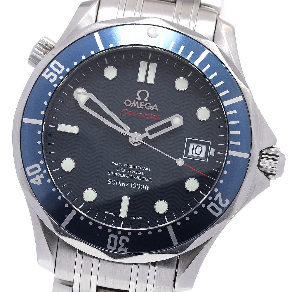 オメガ OMEGA 2220.80 シーマスター300 コーアクシャル クロノメーター 自動巻き メンズ _849666【中古】