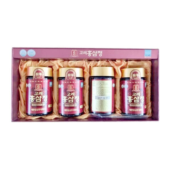高麗6年根紅参精ロイヤルゴールド 250g 4個