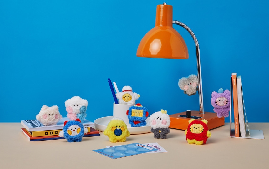 LINE FRIENDS TRUZ minini HIKUN マグネット TREASURE TRUZ