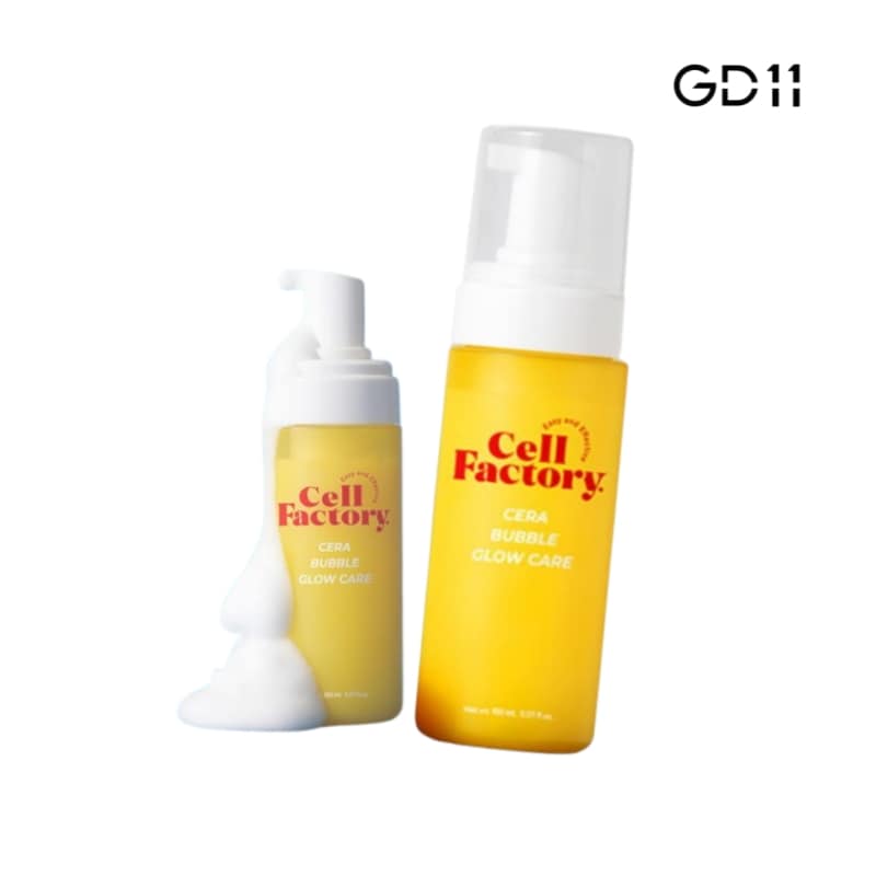 セルファクトリー セラバブルグローケア 150ml / これまでなかったタイプの幹細胞培養液入りバブルマスクパック 洗い流さないバブルマスク