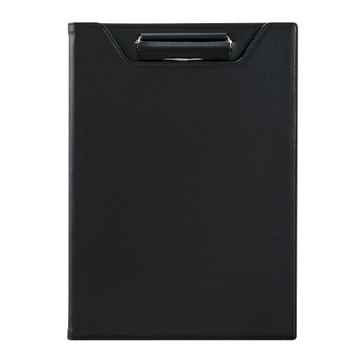 （まとめ買い）ベルポスト クリップファイル（二つ折りタイプ） A4 ブラック BP-5734-60 [x3]