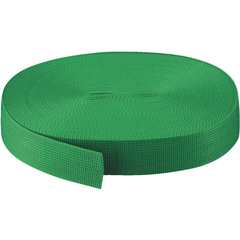 トラスコ中山　PPベルト幅40mmX長さ50m 緑　PPB4050