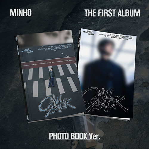[APPLE MUSIC 特典付き][2種セット] MINHO - 1th Full [CALL BACK] [Photobook Ver.]