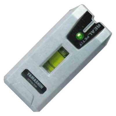 他サイト： 山真製鋸　超コンパクト下地センサー リアルプチ 水平器付き RE-P　ｺﾝﾊﾟｸﾄｼﾀｼﾞｾﾝｻｰ_の商品画像