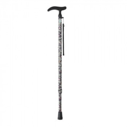 フジホーム ステッキ 杖 アクティブグレース伸縮S ブラック WB3757