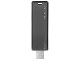 IODATA 外付けSSD SSPS-US1GR/Y [グレー×ブラック][容量：1000GB インターフェイス：USB3.2 Gen2 Type-A 読込速度：500MB/s]