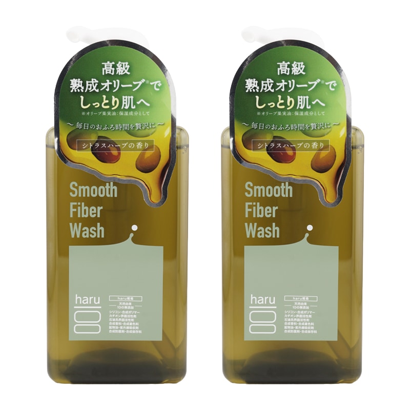 [2個セット]スムースファイバーウォッシュ 400mL ボディウォッシュ 天然由来 10の無添加 皮脂 角質 [ギフトラッピング対応]