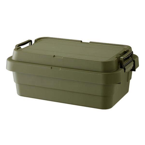 トランクカーゴS蓋 30L LOW TYPE カーキ 幅60×奥行き39×高さ24cm TC-50SLKH